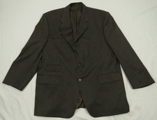 Lauren Ralph Lauren 100 Pure New Wool 3 Button Blazer Sport Coat Jacket 48 R