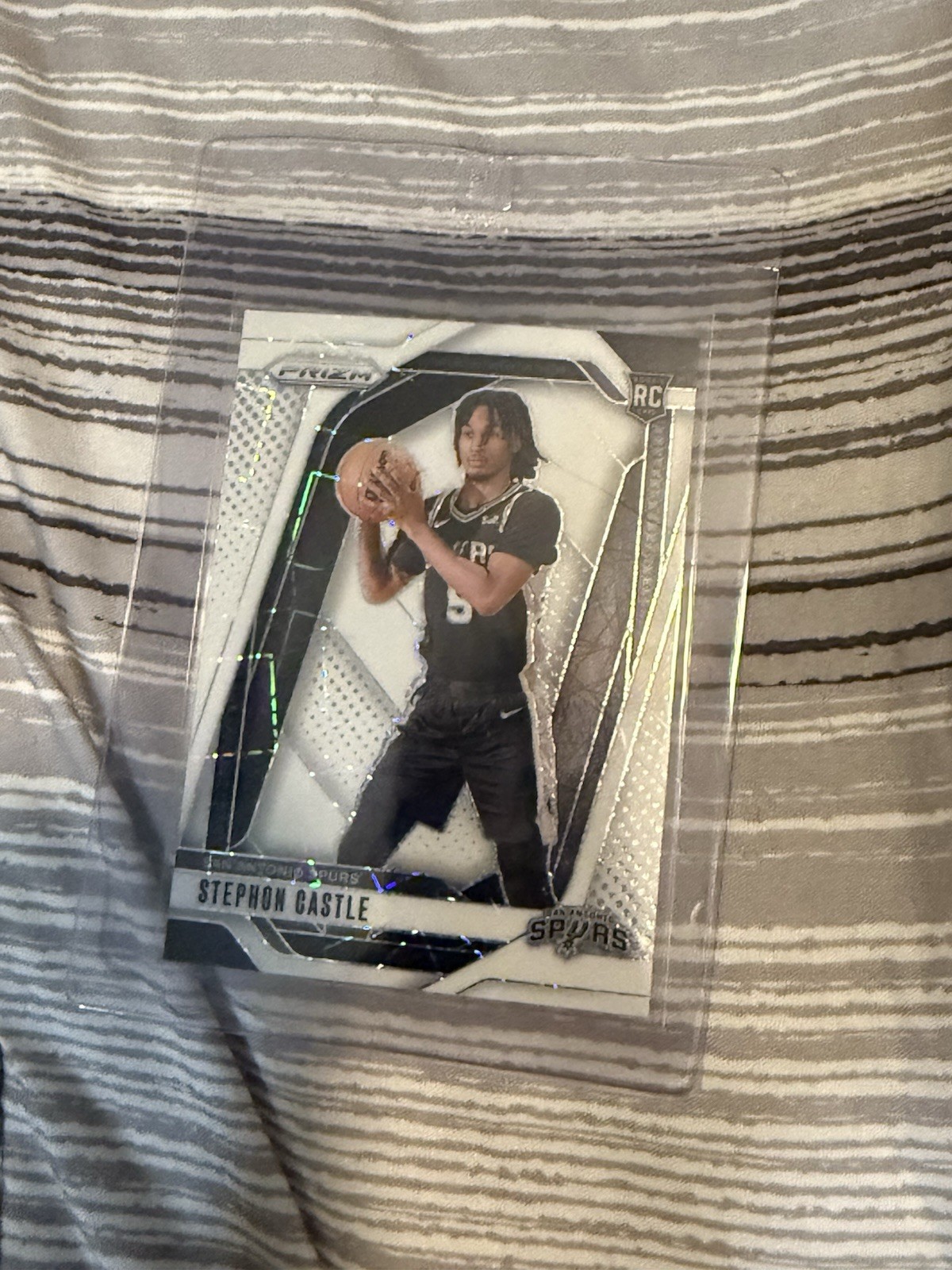 2024-25 Panini Prizm - Stephon Castle #234 White Prizm /275 (RC)