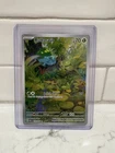 Pokemon TCG Bulbasaur Illustration Rare Scarlet & Violet 151 Card #166/165 NM