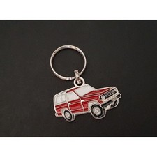 Nissan Patrol Profile Keychain, Ebro (Red)
