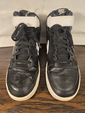 Nike Court Borough Mid 2 Sz 7Y Black Athletic Shoes Sneakers CD7782-010 No Box