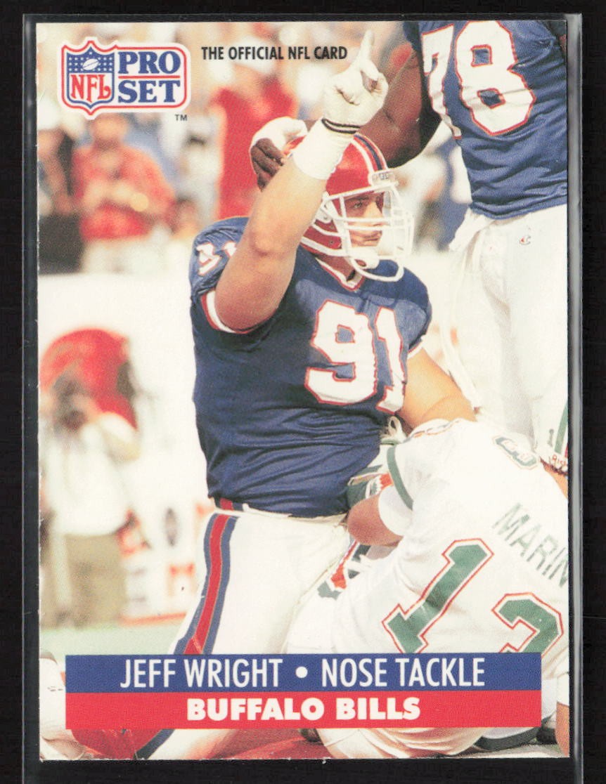 1991 Pro Set #89 Jeff Wright