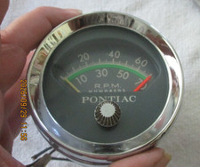 Used 1961-1962 Pontiac Catalina Bonneville Console Mounted Tachometer-542850
