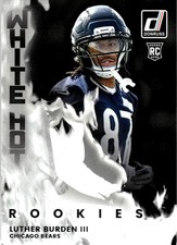 2025 Panini Donruss Luther Burden III White Hot Rookies #WHR-LTB (RC)