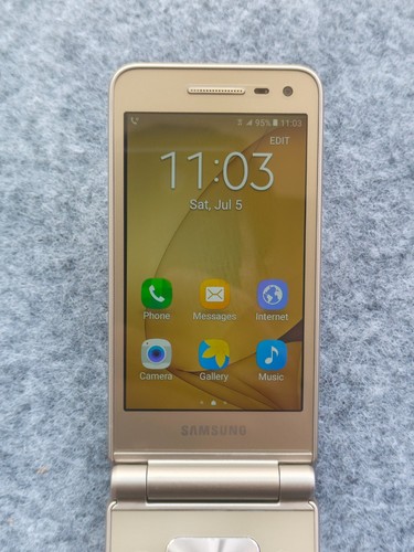 Samsung Galaxy Folder(SM-G1600)Dual SIM Factory UNlocked Keyboard SmartPhone - Picture 17 of 52