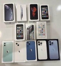 Lot Of 12 iPhone Empty Boxes - Mixed Colors/Models - No Accessories