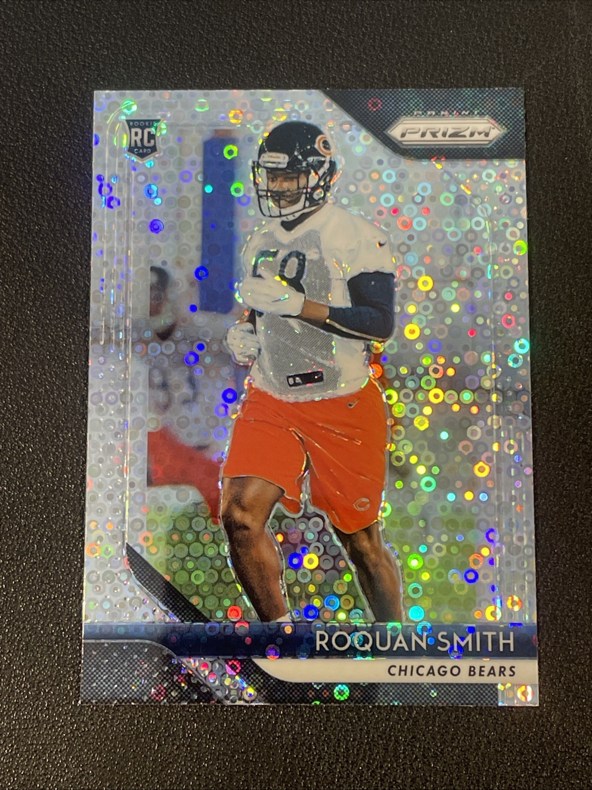 2018 Panini Prizm Rookie Disco Prizm Roquan Smith #242 Rookie RC