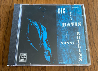Miles Davis Featuring Sonny Rollins - Dig CD 1956 Prestige Records - Ships Free