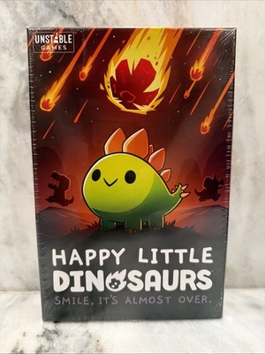 Happy Little Dinosaurs Smile, It s Almost Over Unstable Games NEW