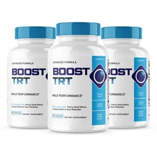 (3 Pack) Boost TRT Capsules, BoostTRT Male Performance Pills (180 Capsules)