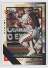 1992 Wild Card 5 Stripe Bill Jones #375 Rookie RC 0h1. rookie card picture