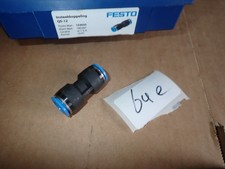 FESTO QS-12 153035 Push-in Fitting Quick Insert Connector (1 Piece)