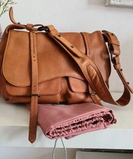 RADLEY Grosvenor Leather Shoulder Bag Medium Tan Brown Handbag 