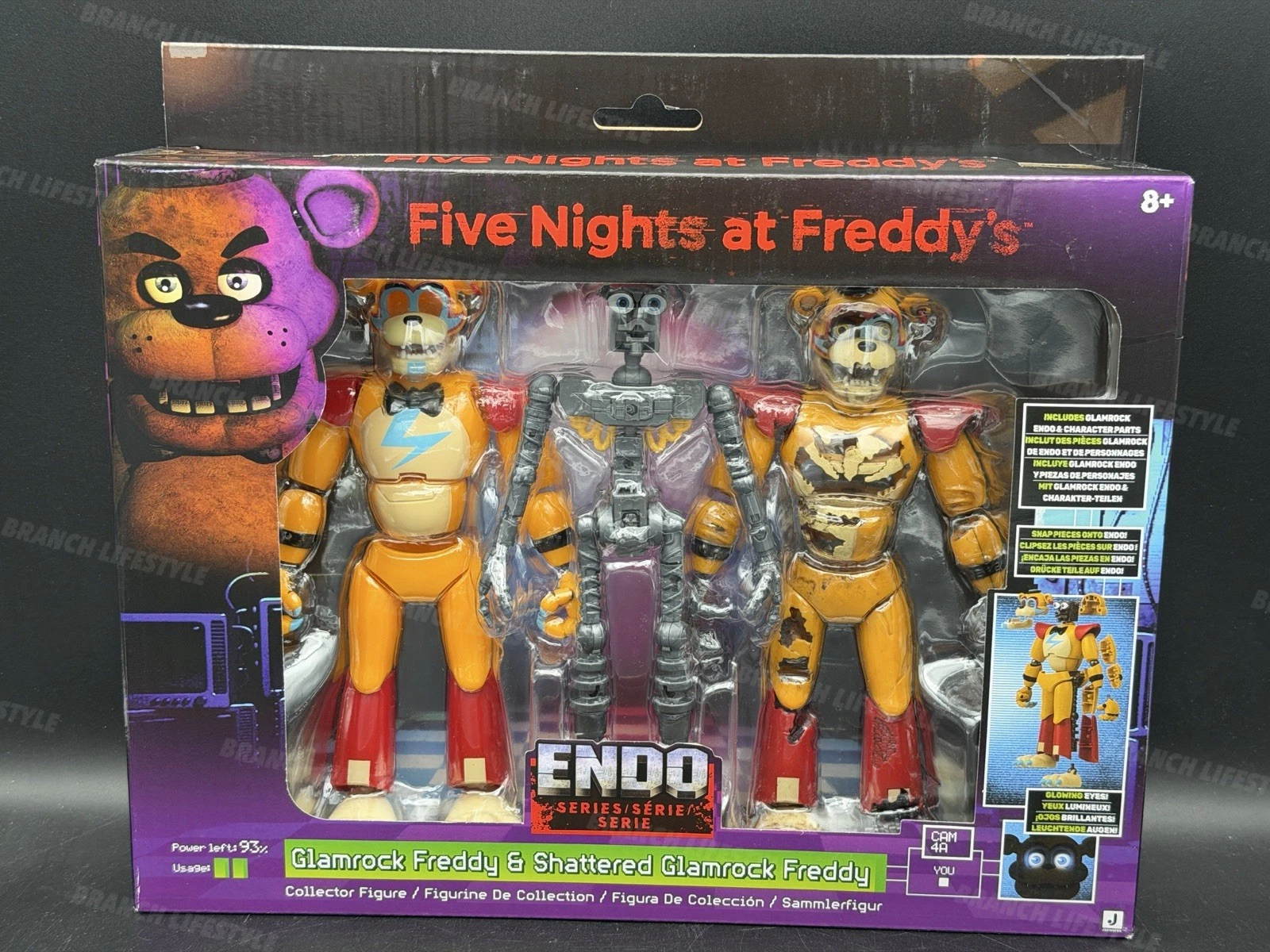 FNAF Five Nights at Freddy’s 6-Inch Endo Series Collector Figure Glamrock Freddy image 1