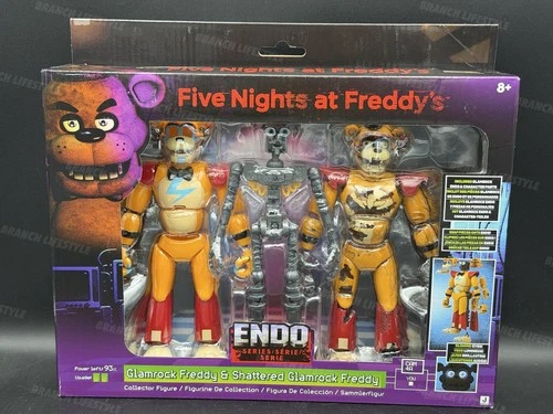 FNAF Five Nights at Freddy’s 6-Inch Endo Series Collector Figure Glamrock Freddy video thumbnail