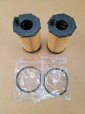 2 x Oil Filter X5843 For 2009, 2008, 2007 Volkswagen Touareg 4.2L 8Cyl 