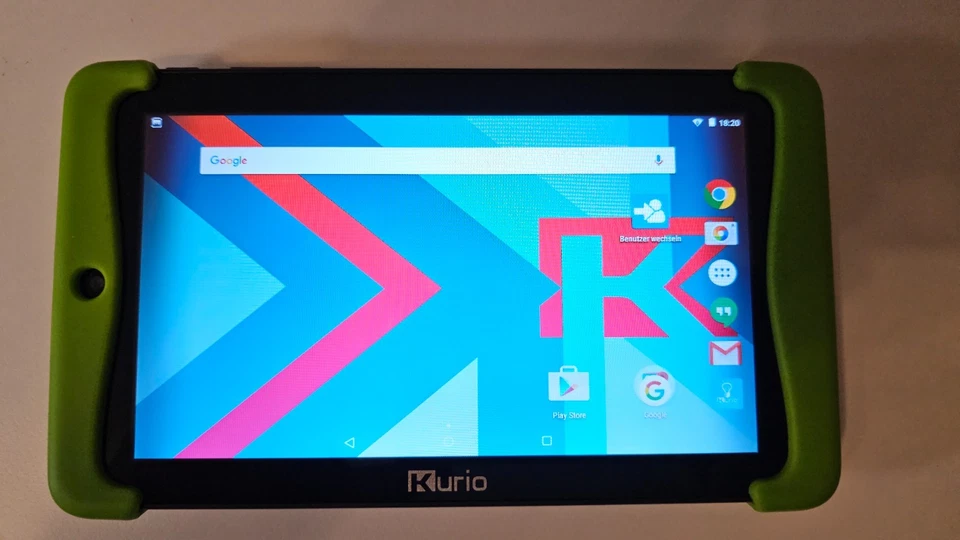Kurio Tab 2 Motion Edition Kinder Tablet grün mit Schutzhülle und OVP - Bild 3 von 4