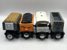 Thomas  Friends Wooden Train RICKETY, FRED, TOAD  TROUBLESOME TRUCK LOT