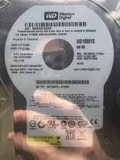 WD1600YS-01SHB1 RE Western Digital 160GB SATA/300 7200RPM 16MB Hard Drive