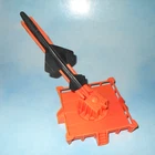 Vintage 1960s Marx Cape Canaveral Play Set Plastic Bomarc Rocket and Launcher