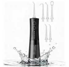Portable Water Flosser for Teeth Pick - Cordless Electric Oral Irrigator for Adu