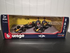 Burago 1/43 F1 Oracle Red Bull Pair - Max Verstappen  Sergio Perez - NEW In Box