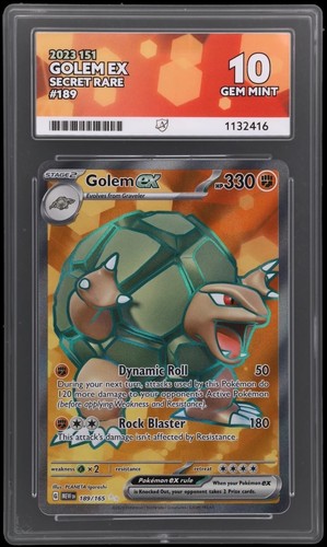 Golem ex graded ACE 10 for sale on eBay