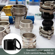 20 Pack 3" Camlock Gasket Fitting Cam Lock Hose Seal for Female Coupler Cam G...