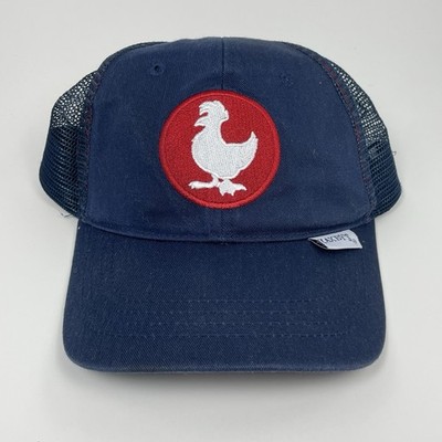 Zaxby's Chicken Embroidered Logo Employee Mesh Trucker Hat Workwear Adjustable