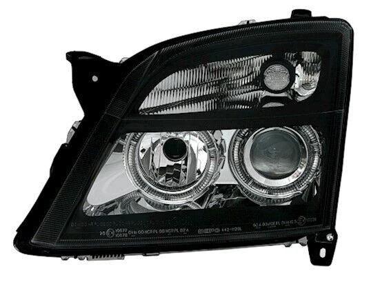 Para Opel Vectra C + Signum Faros Angel Eyes Negros Izquierda + Derecha - Imagen 2 de 4
