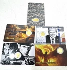 Lot of 5 Assorted 1/1000 oz. .999 Fine Gold Coins in Assay Cards!