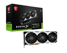 MSI GeForce RTX 4070 Ti Ventus 3X 12GB GDRR6X 2655 MHz Gaming Graphics Card