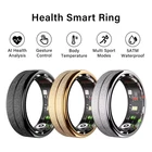 Smart Matte Finish Ring For Women/Men Heart Rate Body Temperature Health Monitor