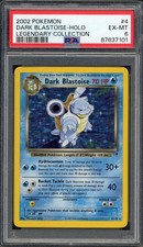 PSA 6 Dark Blastoise Legendary Collection 4/110 Holo Pokemon Card B7