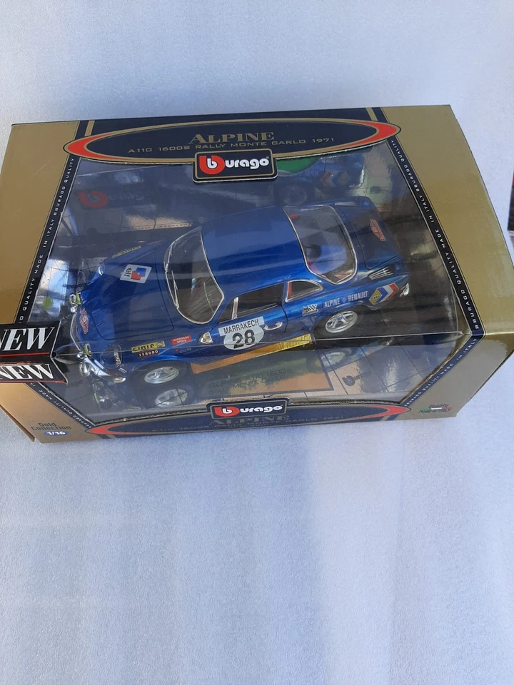 Modellino Auto Alpine A 110 -Rally Di Monte Carlo 1971 - Scala 1:16 - Immagine 4 di 4