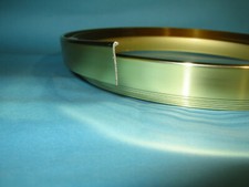 7,99€/m Nierentisch Kanten Umleimer, Farbe Gold, 25 mm breit, Antik, Vintage 50s