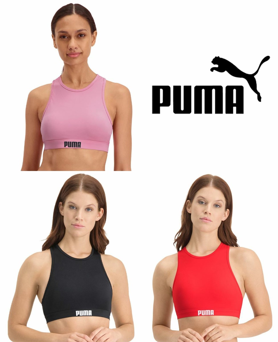 puma high neck sports bra
