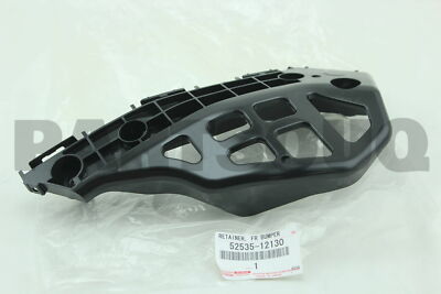 5253512130 Genuine Toyota RETAINER, FRONT BUMPER SIDE, RH 52535