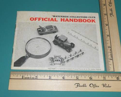 Vintage Matchbox Collectors Club Handbook Lesney Toy Cars Superfast Kids - Picture 4 of 10