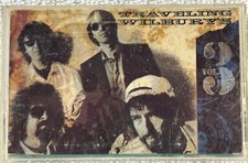 Traveling Wilburys Vol 3 Cassette 1990 RARE Tom Petty Bob Dylan George Harrison