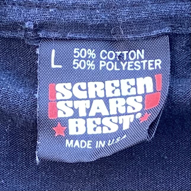 VTG 90's New Orleans French Quarter Mardi Gras T Shirt USA Men L