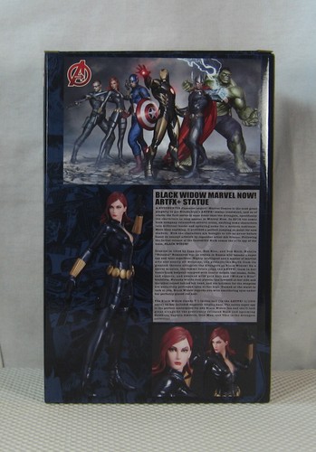 Kotobukiya Black Widow ArtFX+ Statue Avengers Now Marvel NEW SEALED - Picture 7 of 10