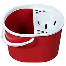 Image of Mop bucket with wringer red mop bucket plastic mop bucket with attached handle