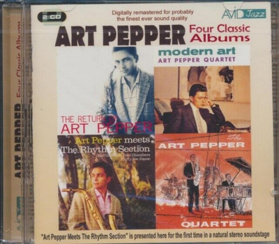Four Classic Albums Art Pepper 2008 CD Top-quality Free UK shipping Audio CD