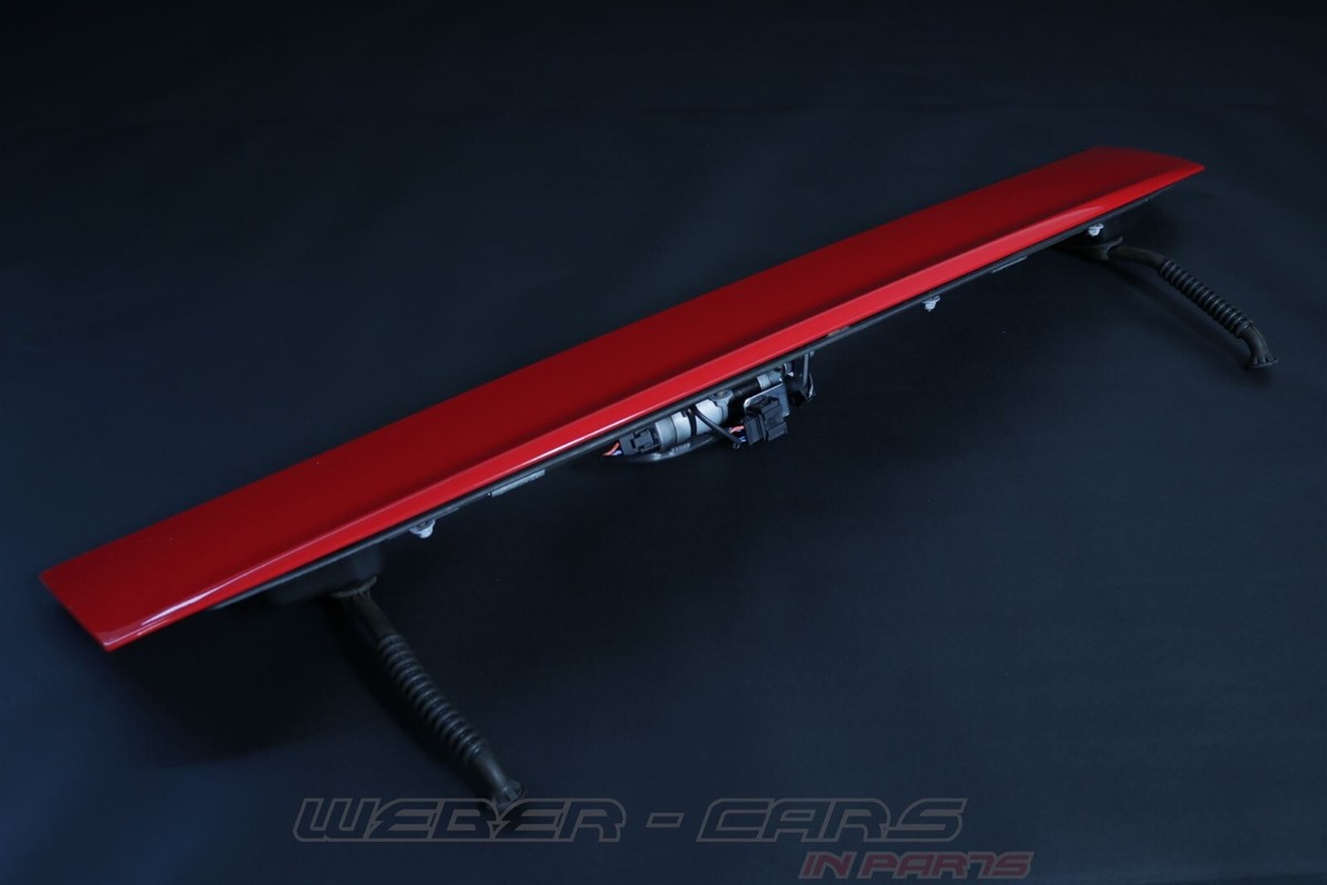 2008-2010 Audi TT Spoiler Wing Red Coupe Mk2 OEM 8J0827948C for