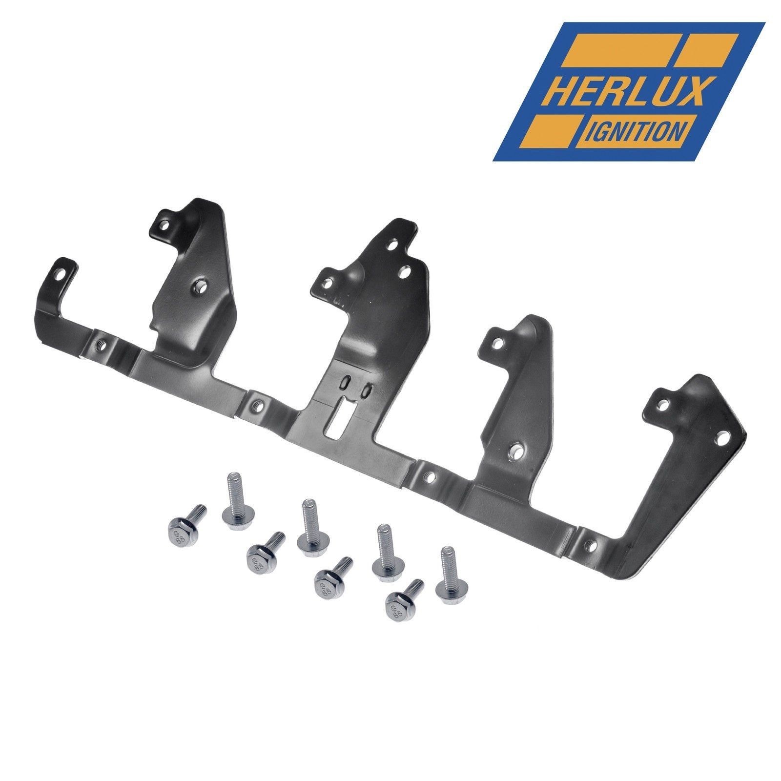 New Set of (1) Ignition Coil Mounting Brackets + (1) Ignition Coil Wire