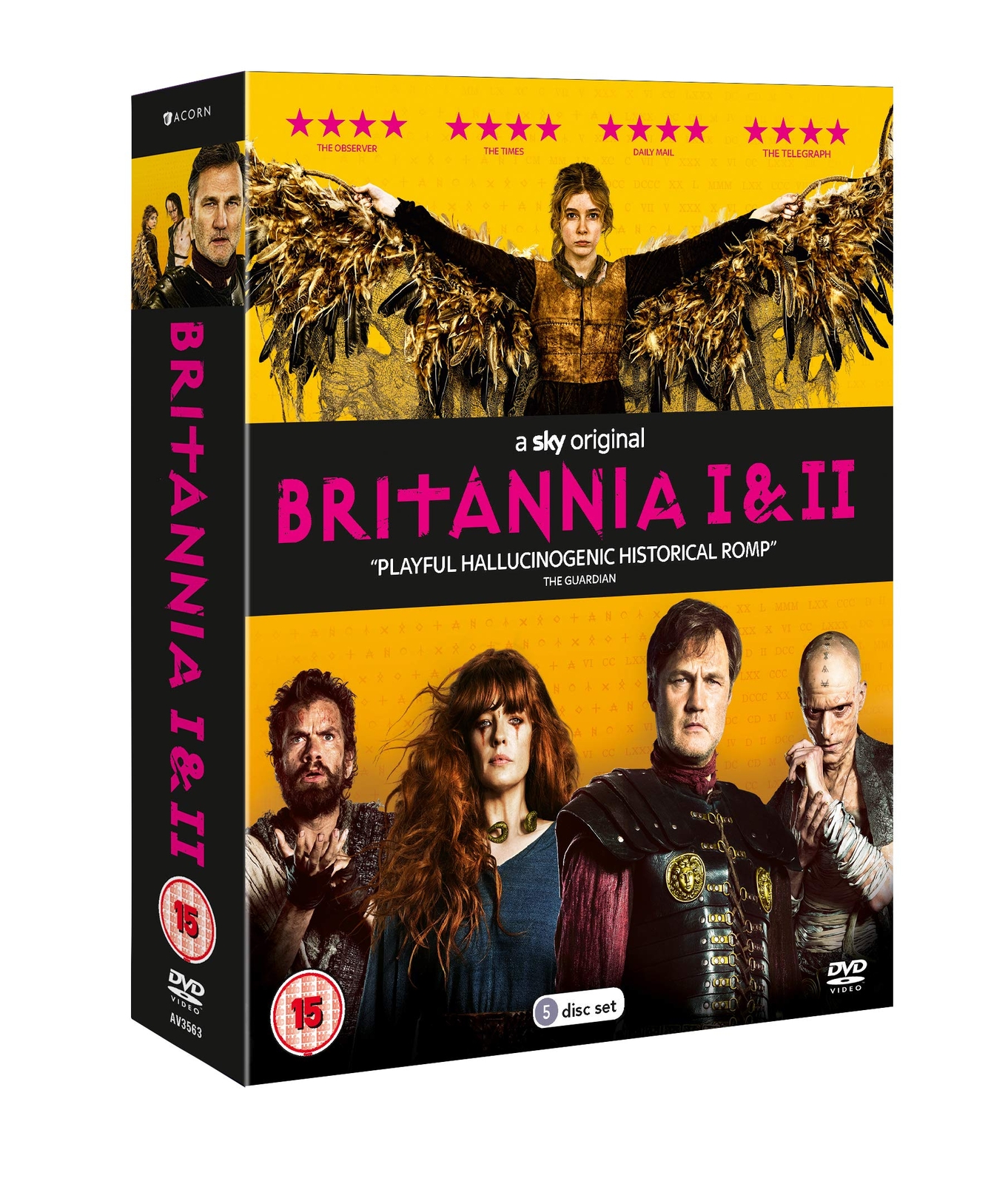 Britannia - Series 1 and 2 Box Set (DVD) David Morrissey Kelly Reilly