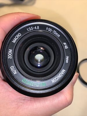 Minolta/Magnicon MD 35-70mm Compact Macro Zoom Lens  No897231