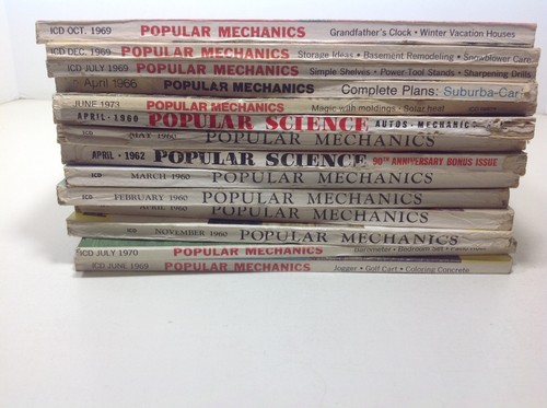 Popular Mechanics & Popular Science Magazine Lot 14 issues - Imagen 9 de 9