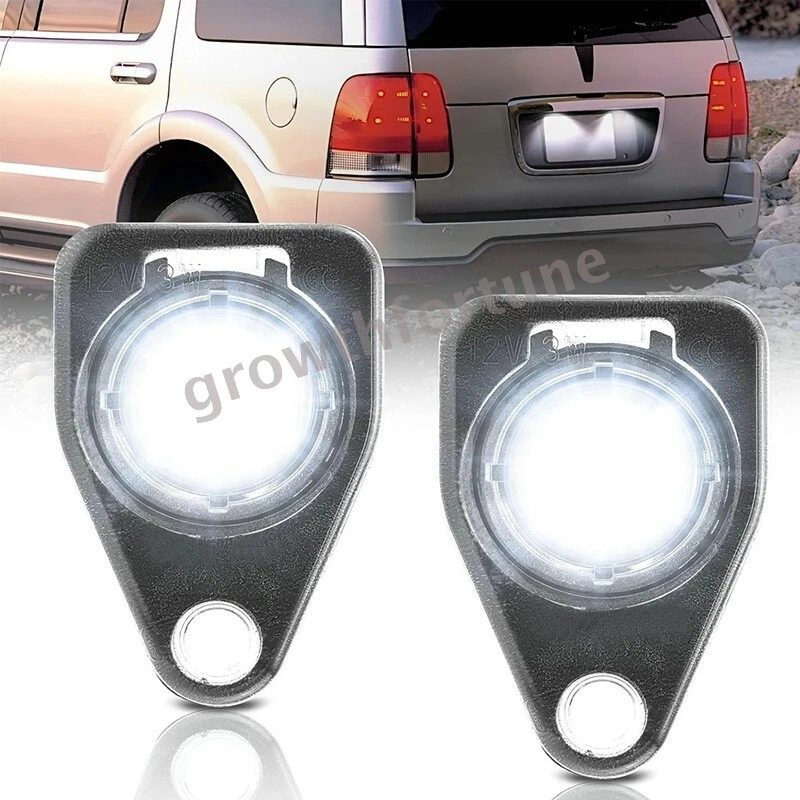 Пара полностью светодиодных фар для номерного знака для Ford Expedition Freestar Taurus Navigator - Изображение 3 из 4